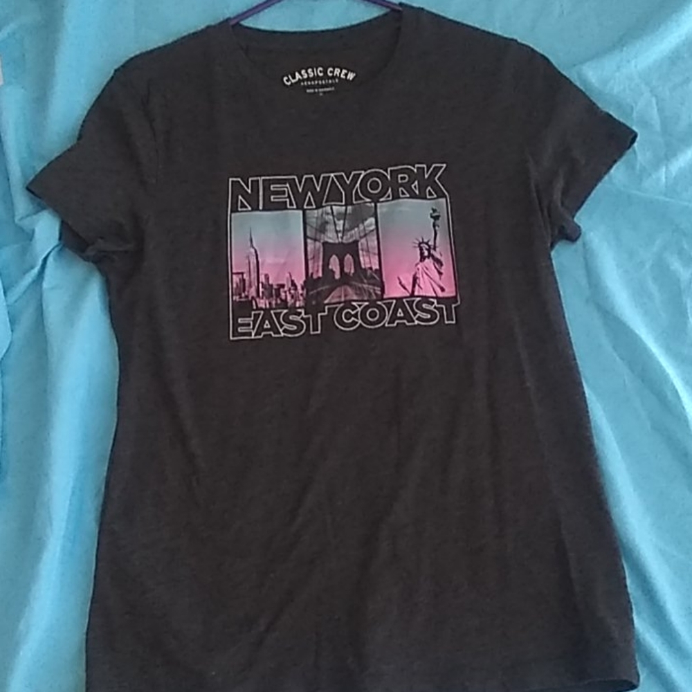 New York shirt. Warren only once.